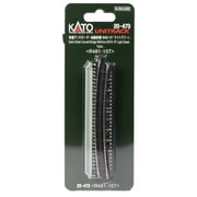 20-473 Nゲージ 単線デッキガーダー曲線鉄橋R481-15°（ライトグリーン） [鉄道模型用品]