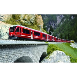 10-1656 Nゲージ レーティッシュ鉄道 「ベルニナ急行（新ロゴ）」 増結セット（4両） [鉄道模型]