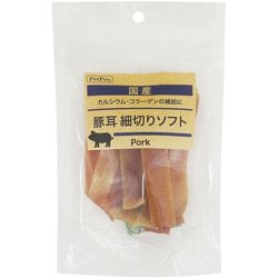 ペットプロ 国産おやつ 豚耳細切りソフト 55g