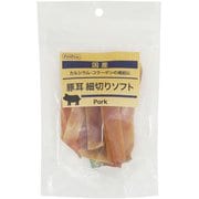 ペットプロ 国産おやつ 豚耳細切りソフト 55g