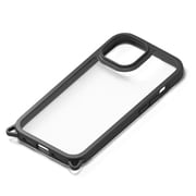 PG-23APT01BK [iPhone 15 用 クリアタフケース ブラック]