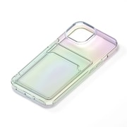 PG-23ACTP02AR [iPhone 15 用 クリアポケットケース オーロラ]