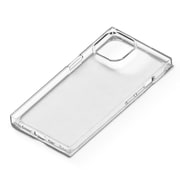 PG-23ATP03CL [iPhone 15 用 ソフトケース スクエアデザイン クリア]