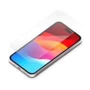 PG-23AGL01CL [iPhone 15/15 Pro用 ガイドフレーム付 液晶保護ガラス スーパークリア]