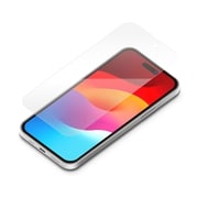 PG-23AGL03BL [iPhone 15/15 Pro用 ガイドフレーム付 液晶保護ガラス ブルーライト低減/光沢]