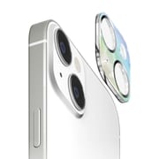 PG-23ACLG07SV [iPhone 15/iPhone 15 Plus用 カメラフルプロテクター オーロラ/シルバー]