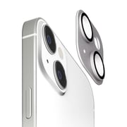 PG-23ACLG10SV [iPhone 15/iPhone 15 Plus用 カメラフルプロテクター アルミ/シルバー]