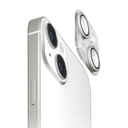 PG-23ACLG12SV [iPhone 15/iPhone 15 Plus用 カメラフルプロテクター ラメシルバー]