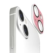 PG-23ACLG21PK [iPhone 15/iPhone 15 Plus用 カメラフルプロテクター PVCレザー/ダスティピンク]