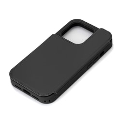 PG-23BBF03BK [iPhone 15 Pro用 バックフリップケース ブラック]
