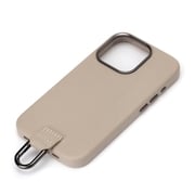 PG-23BPU02GY [iPhone 15 Pro用 PUレザーケース グレー]