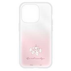 DNG-155MR [iPhone 15 Pro用 IIIIfit Clearケース（イーフィット クリアケース） ディズニーキャラクター マリー]