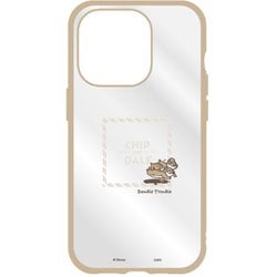 DNG-155CD [iPhone 15 Pro用 IIIIfit Clearケース（イーフィット クリアケース） ディズニーキャラクター チップ＆デール]