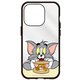 TMJ-196A [iPhone 15 Pro用 IIIIfit Clear ケース（イーフィット クリアケース） トムとジェリー サンドイッチ]