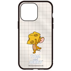 TMJ-198A [iPhone 15 Pro Max用 IIIIfit Clear ケース（イーフィット クリアケース） トムとジェリー ジェリー]