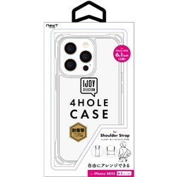 i37RiJS01 [4ホールケース iPhone 15 Pro クリア]