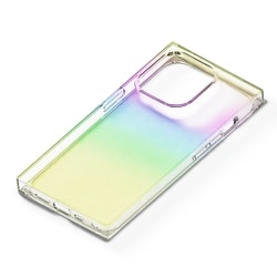 PG-23BTP04AR [iPhone 15 Pro用 ソフトケース スクエアデザイン オーロラ]