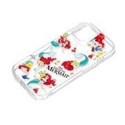 PG-D23APT11ARL [iPhone 15 用 クリアハイブリッドケース アリエル]