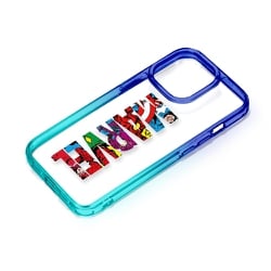 PG-D23BPT20MVL [iPhone 15 Pro用 グラデーションハイブリッドケース マーベル]