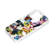 PG-D23BPT21MVL [iPhone 15 Pro用 クリアハイブリッドケース マーベル]