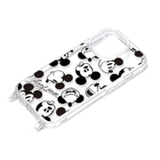 PG-D23BPT15MKY [iPhone 15 Pro用 ショルダーストラップホール付クリアハイブリッドケース ミッキーマウス]