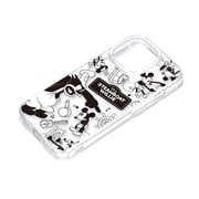 PG-D23DPT02MKY [iPhone 15 Pro Max用 クリアハイブリッドケース 蒸気船ウィリー]