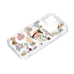 PG-W23APT01TAJ [iPhone 15 用 クリアハイブリッドケース トムとジェリー/サーフ]