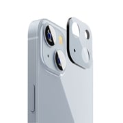 PG-YB23ACLG14BL [iPhone 15/iPhone 15 Plus用 カメラレンズプロテクター 本体カラー/ブルー]