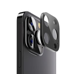 PG-YB23BCLG11BK [iPhone 15 Pro/iPhone 15 Pro Max用 カメラレンズプロテクター 本体カラー/ブラック]