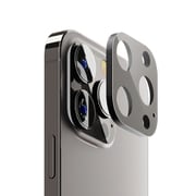 PG-YB23BCLG13GY [iPhone 15 Pro/iPhone 15 Pro Max用 カメラレンズプロテクター 本体カラー/グレー]
