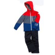 ジュニアスーツ JUNIOR SUIT RES76001 レッド×ブラック(055009) 160サイズ [スキーウェア 上下セット ジュニア]