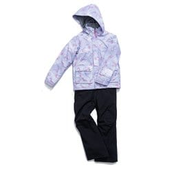 ジュニアスーツ JUNIOR SUIT RES66001 ライラック×ブラック(741N009) 140サイズ [スキーウェア 上下セット ジュニア]