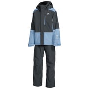 メンズスーツ MEN'S SUIT ONS96520 ブルー×ブラック(685009) Lサイズ [スキーウェア 上下セット メンズ]