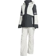 レディーススーツ LADIES SUIT ONS86530 ブラック×オフホワイト(009260) Lサイズ [スキーウェア 上下セット レディース]