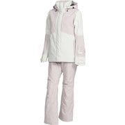 レディーススーツ LADIES SUIT ONS86530 オフホワイト×ライトグレー(260006) Lサイズ [スキーウェア 上下セット レディース]
