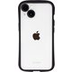 iP23-61-CHC02 [iPhone 15専用 背面型ケース Chrome-CLEAR Black]