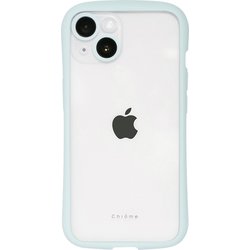iP23-61-CHC03 [iPhone 15専用 背面型ケース Chrome-CLEAR Mint]