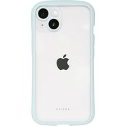 iP23-61-CHC03 [iPhone 15専用 背面型ケース Chrome-CLEAR Mint]