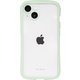 iP23-61-CHC09 [iPhone 15専用 背面型ケース Chrome-CLEAR Pistachio]