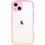 iP23-61-CHCG04 [iPhone 15専用 背面型ケース Chrome-gradation Coral Orange]