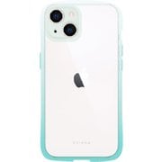 iP23-61-CHCG06 [iPhone 15専用 背面型ケース Chrome-gradation White Mint]