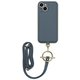 iP23-61-MIL01 [iPhone 15専用 背面型ケース mila Grayish Blue]