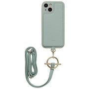 iP23-61-MIL02 [iPhone 15専用 背面型ケース mila Mint Green]