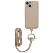 iP23-61-MIL04 [iPhone 15専用 背面型ケース mila Sand Beige]