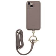 iP23-61-MIL05 [iPhone 15専用 背面型ケース mila Cocoa]