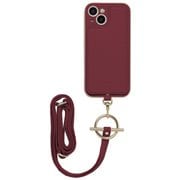 iP23-61-MIL06 [iPhone 15専用 背面型ケース mila Bordeaux]