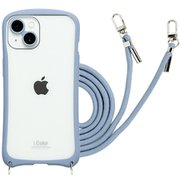 iP23-61-ICSH02 [iPhone 15/14用 背面型ケース i.Color Sky Blue]