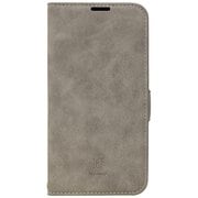 iP23-61-VS01 [iPhone 15/14/13用 手帳型ケース Style Natural Gray]