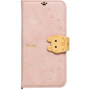 iP23-61-COT03 [iPhone 15/14/13用 手帳型ケース New Cocotte Pink Beige]