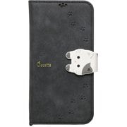 iP23-61-COT08 [iPhone 15/14/13用 手帳型ケース New Cocotte Black]